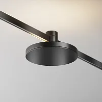 Трековый светильник LED Magnetic trаck system Flarity TR152-1-7W3K-B Maytoni чёрный для шинопроводов серии Magnetic trаck system Flarity чёрный