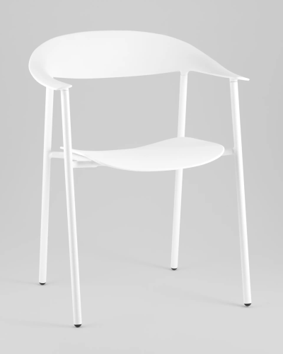 Стул Eila, пластик белый УТ000039774 Stool Group, /, ножки/пластик/белый, размеры - *775***502*595
