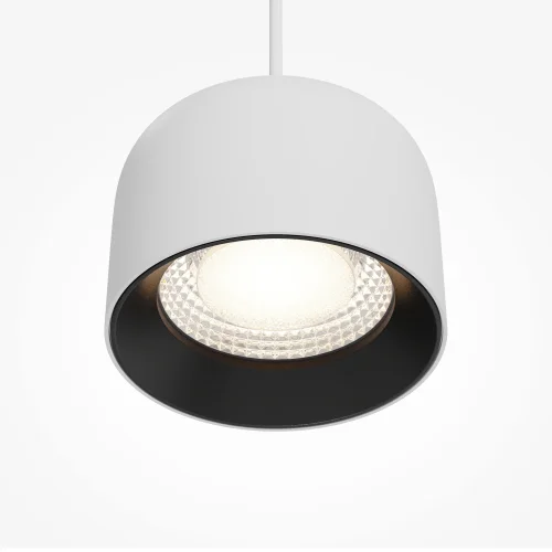 Светильник подвесной LED Comfy P113-L12-3K-W Maytoni белый на 1 лампу, основание белое в стиле современный хай-тек фото 2
