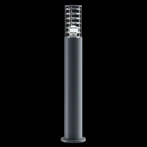 Парковый светильник Bronx O576FL-01GR1 Maytoni уличный IP54 серый 1 лампа, плафон прозрачный в стиле современный E27