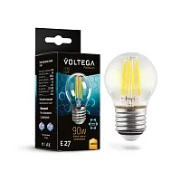 Светодиодная лампа Crystal Graphene Globe 9W 3000K E27 7224 Voltega E27 6вт