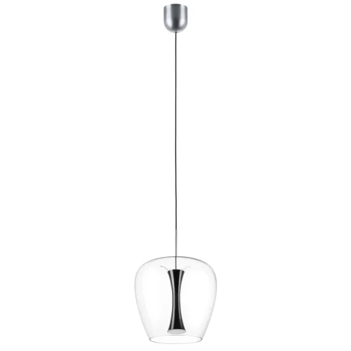 Светильник подвесной LED Cupola 804207 Lightstar прозрачный 1 лампа, основание серебряное в стиле арт-деко 