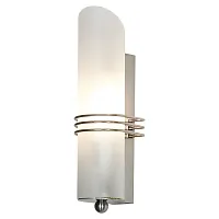 Бра Selvino GRLSA-7711-01 Lussole белый 1 лампа, основание никель в стиле современный 