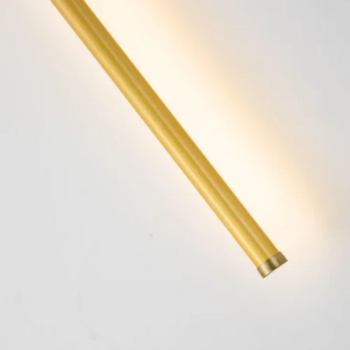 Бра LED Reed 3001-3W Favourite латунь на 1 лампа, основание латунь в стиле современный  фото 4