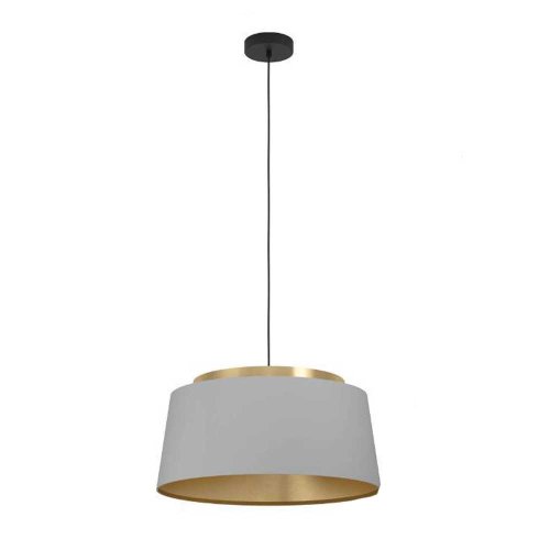 Светильник подвесной Almerimar 390173 Eglo серый 3 лампы, основание чёрное в стиле современный 