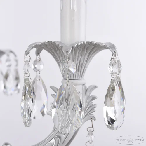 Люстра подвесная AL79118/12/285 A WMN Bohemia Ivele Crystal без плафона на 12 ламп, основание серое белое в стиле классический sp фото 5