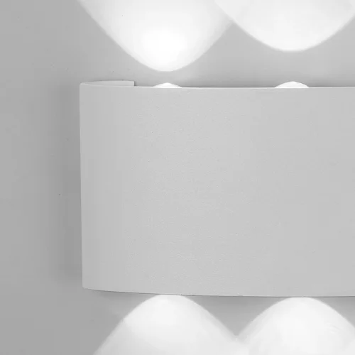 Настенный светильник LED Arcs 6541 Mantra уличный IP54 белый 1 лампа, плафон белый в стиле современный LED фото 4