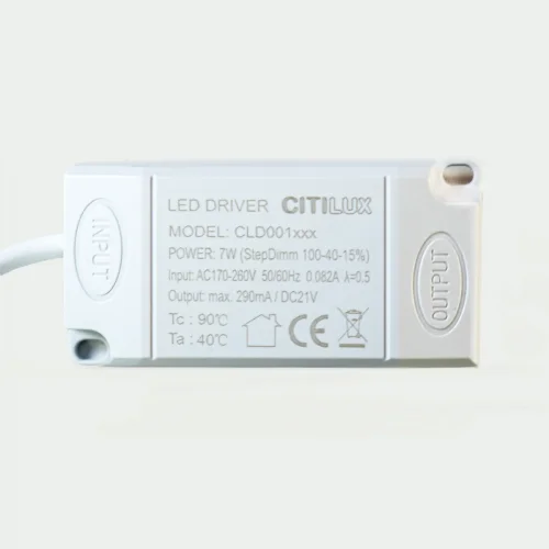 Светильник точечный LED Гамма CLD004NW0 Citilux белый 1 лампа, основание белое в стиле современный  фото 11