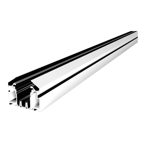 Шинопровод 220 под натяжной потолок 3м Skyline 220 ST046.539.02 ST-Luce белый в стиле хай-тек для светильников серии Skyline 220 шинопровод умное освещение st-luce