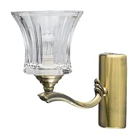 Бра Аманда 481024001 MW-Light прозрачный 1 лампа, основание античное бронза в стиле классический 