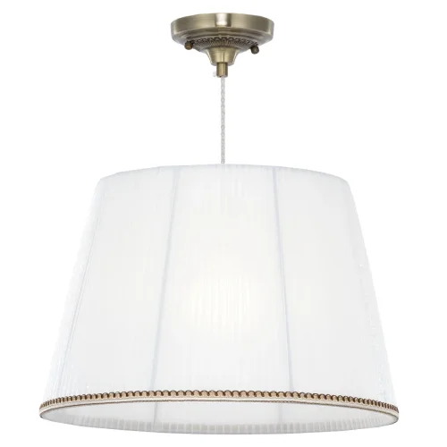 Светильник подвесной Вена CL402030 Citilux белый 1 лампа, основание бронзовое в стиле классический прованс  фото 5