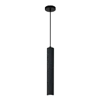 Светильник подвесной LED Cottero 2215/06 SP-5 Divinare чёрный на 1 лампу, основание чёрное в стиле современный лофт 
