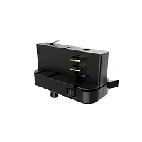 Коннектор для подвесного светильника черный 3 Phase Track System TRA005-3-A-B Maytoni чёрный в стиле хай-тек современный для светильников серии 3 Phase Track System trinity трёхфазный