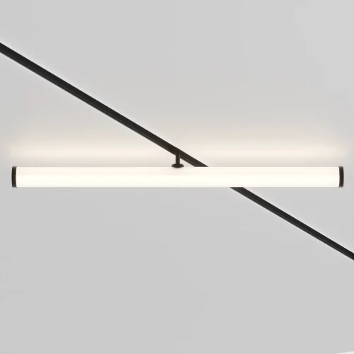 Светильник трековый для магнитного шинопровода LED Lark TR086-2-25W4K-B Maytoni белый для шинопроводов серии Magnetic track system Exility чёрный фото 2