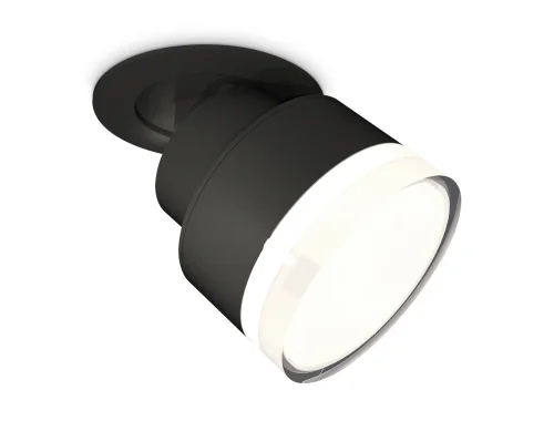 Светильник точечный XM8102528 Ambrella light чёрный 1 лампа, основание чёрное в стиле современный хай-тек 