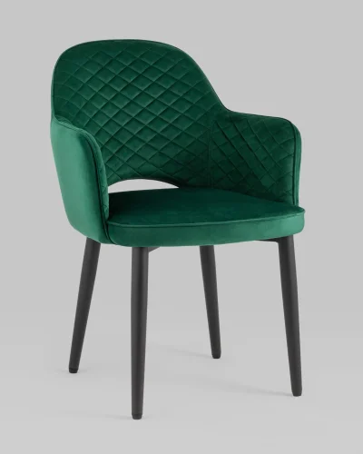 Стул Венера диамант NEW, велюр изумрудный NP УТ000037247 Stool Group, /, ножки//чёрный, размеры - *820***585*645