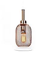 Светильник подвесной Bessa LDP 11337 R.GD Lumina Deco прозрачный розовый 1 лампа, основание золотое в стиле модерн лофт 