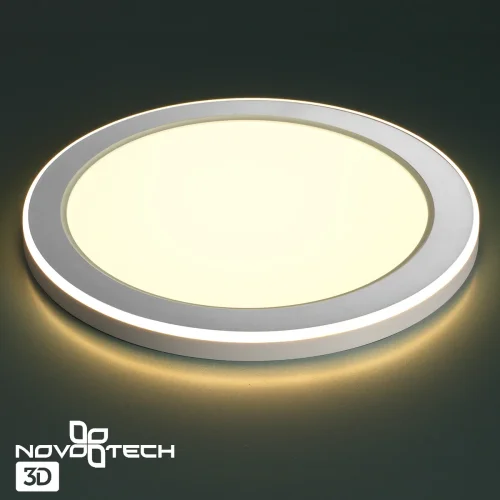 Светильник точечный LED Span 359022 Novotech белый 1 лампа, основание белое в стиле хай-тек  фото 9