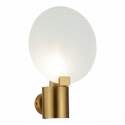 Бра Vittoria SL1231.301.01 ST-Luce белый на 1 лампа, основание латунь в стиле современный 