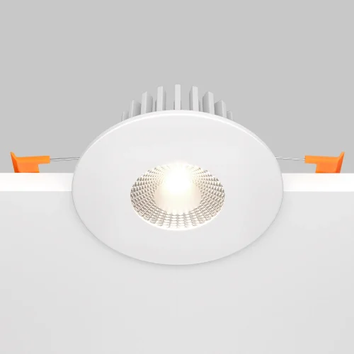 Светильник точечный LED Zen DL038-2-L7W4K Maytoni белый 1 лампа, основание белое в стиле современный  фото 5