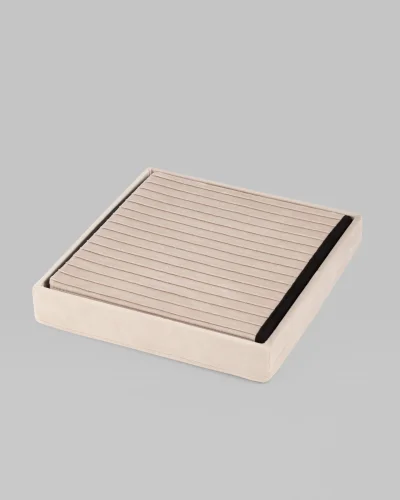 Пуф складной с ящиком Store Square, бежевый УТ000038974 Stool Group на 1 , основание в стиле современный фото 2