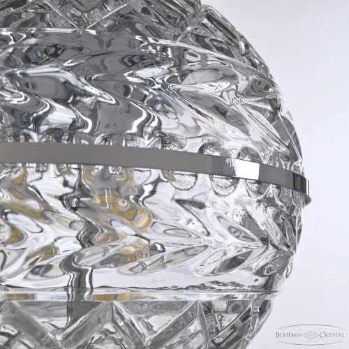 Светильник подвесной 5479/17 Ni Clear/M-1F Bohemia Ivele Crystal прозрачный 3 лампы, основание никель в стиле классический  фото 4