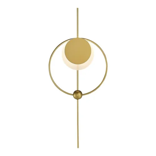 Бра LED Dali SL6507.341.01 ST-Luce белый золотой на 1 лампу, основание золотое в стиле современный 