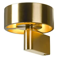 Бра LED Lewisville LSP-7106 Lussole бронзовый 1 лампа, основание бронзовое в стиле современный хай-тек 