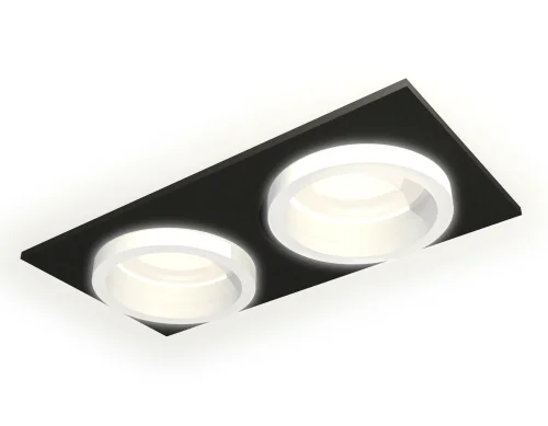 Светильник точечный Techno spot XC6526064 Ambrella light белый 1 лампа, основание чёрное в стиле хай-тек современный 