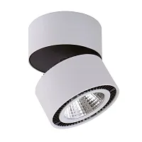 Светильник накладной LED FORTE MURO 213839 Lightstar серый 1 лампа, основание серое в стиле хай-тек круглый