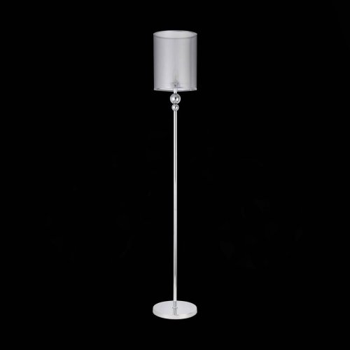 Торшер Pazione SLE107105-01 Evoluce  серый серебряный 1 лампа, основание хром в стиле современный
 фото 3
