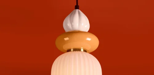 Светильник подвесной Alzare FR5595PL-01B3 Freya разноцветный белый на 1 лампу, основание чёрное в стиле современный мемфис фото 10 Светильник подвесной Alzare FR5595PL-01B3 Freya разноцветный белый на 1 лампу, основание чёрное в стиле современный мемфис фото 10