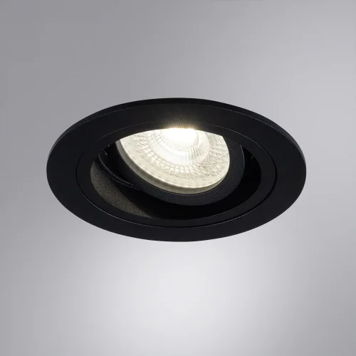 Светильник точечный Tarf A2177PL-1BK Arte Lamp чёрный 1 лампа, основание чёрное в стиле современный круглый фото 3