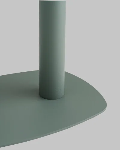 Журнальный столик Eanna S, металл, зеленый УТ000040325 Stool Group столешница зелёная из металл фото 5