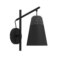 Бра Canterras 99546 Eglo чёрный 1 лампа, основание чёрное в стиле современный 