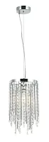 Светильник подвесной Grandex 2145/09/01P Stilfort прозрачный 1 лампа, основание хром в стиле современный 