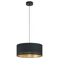 Светильник подвесной Esteperra 99274 Eglo чёрный 3 лампы, основание чёрное в стиле современный 