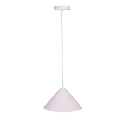 Светильник подвесной V2925-4/1S Vitaluce розовый 1 лампа, основание розовое в стиле арт-деко  фото 4
