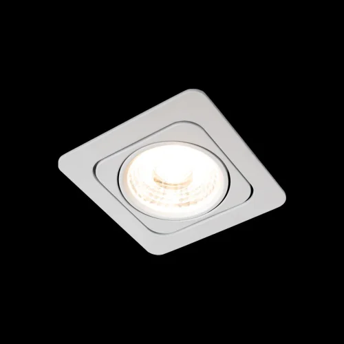 Светильник точечный LED Screen 10328/B White LOFT IT белый 1 лампа, основание белое в стиле современный хай-тек квадратный фото 2