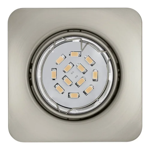 Светильник точечный LED PENETO 94264 Eglo никель серый 1 лампа, основание серое никель в стиле современный 
