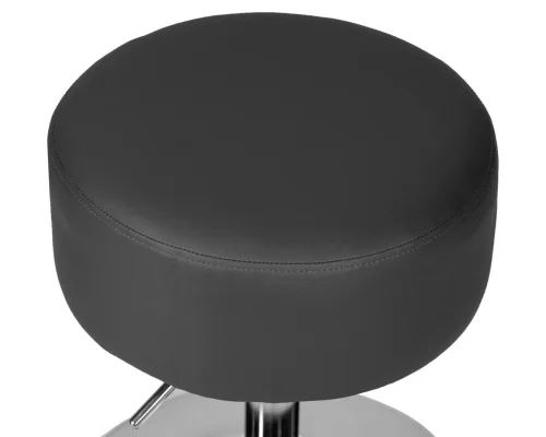 Пуф 2050-LM DANNY, цвет сиденья серый, цвет основания хром Dobrin фото 3