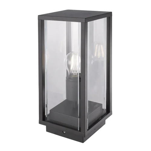 Ландшафтный светильник Meribel 6490 Mantra уличный IP54 чёрный серый 1 лампа, плафон прозрачный в стиле современный E27 фото 2