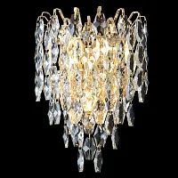 Бра HEDONIST AP3 Crystal Lux золотой на 3 лампы, основание золотое в стиле классический 
