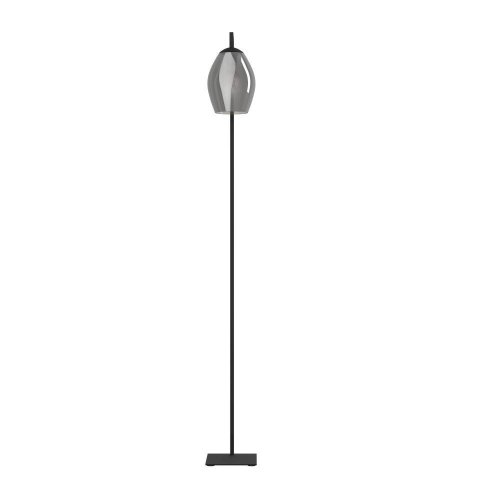 Торшер Estanys 390256 Eglo  серый 1 лампа, основание чёрное в стиле современный лофт
 фото 5