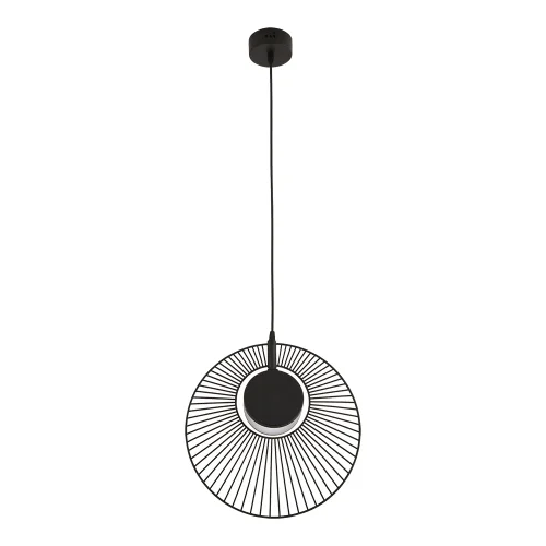 Светильник подвесной LED Layla A2808SP-1BK Arte Lamp чёрный 1 лампа, основание чёрное в стиле арт-деко современный 