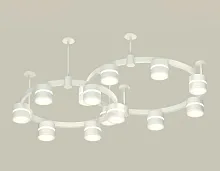 Светильник подвесной XR92211001 Ambrella light белый 13 ламп, основание белое в стиле хай-тек модерн 