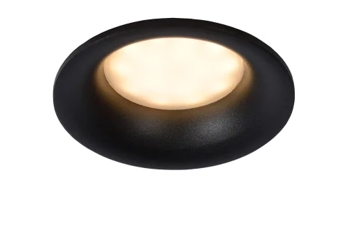 Светильник точечный Ziva 09923/01/30 Lucide чёрный 1 лампа, основание чёрное в стиле модерн  фото 2