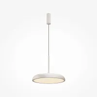 Светильник подвесной LED Gerhard MOD189PL-L18W3K1 Maytoni белый на 1 лампу, основание белое в стиле современный хай-тек 