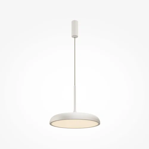 Светильник подвесной LED Gerhard MOD189PL-L18W3K1 Maytoni белый на 1 лампу, основание белое в стиле современный хай-тек 