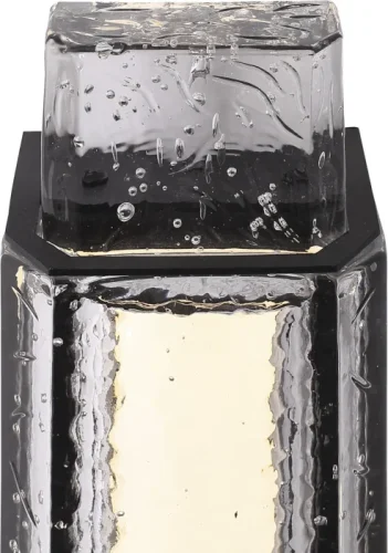 Бра LED Eis SL6140.401.01 ST-Luce прозрачный на 1 лампу, основание чёрное в стиле современный фото 2